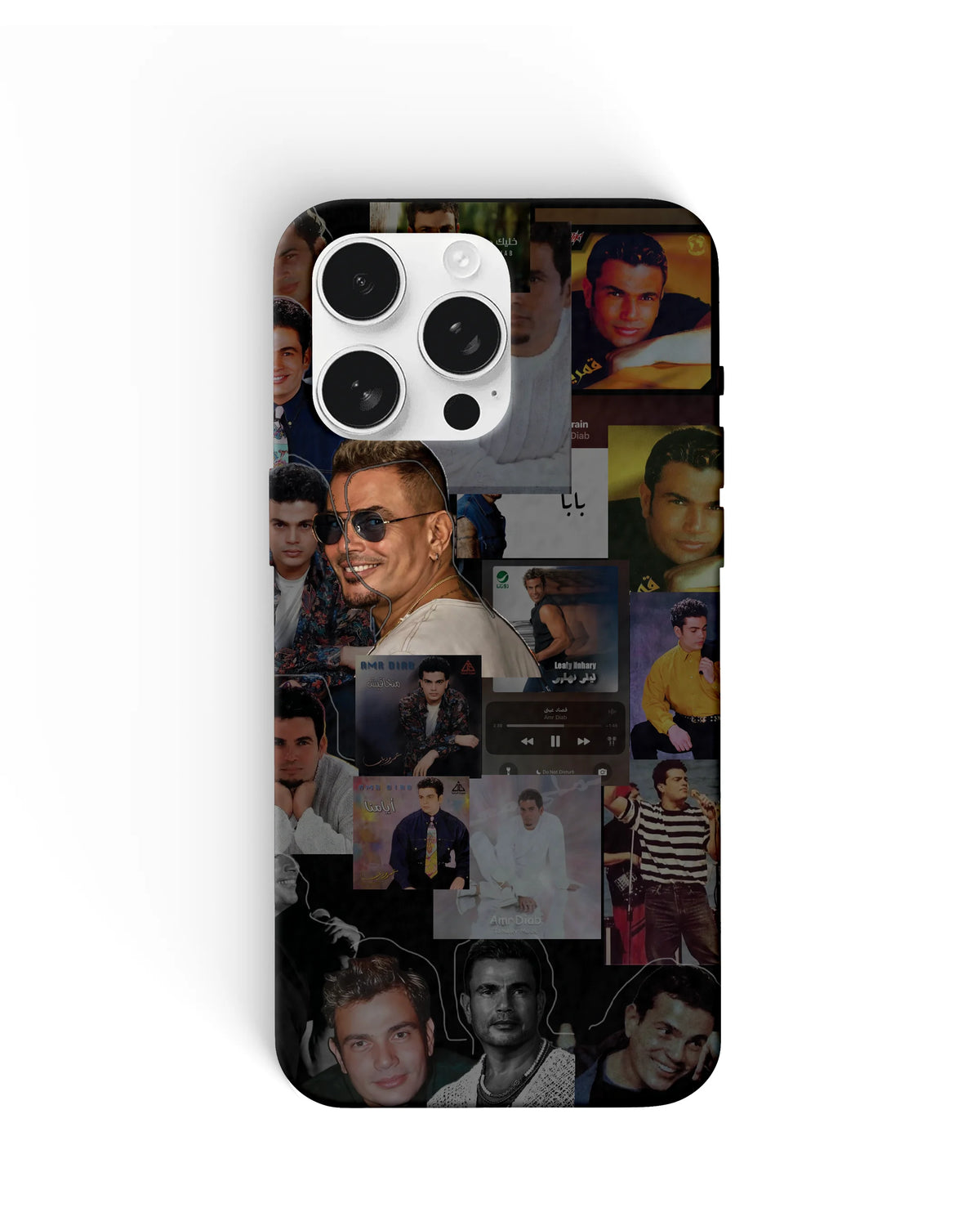 Amr Diab Photo Collage Phone Cases