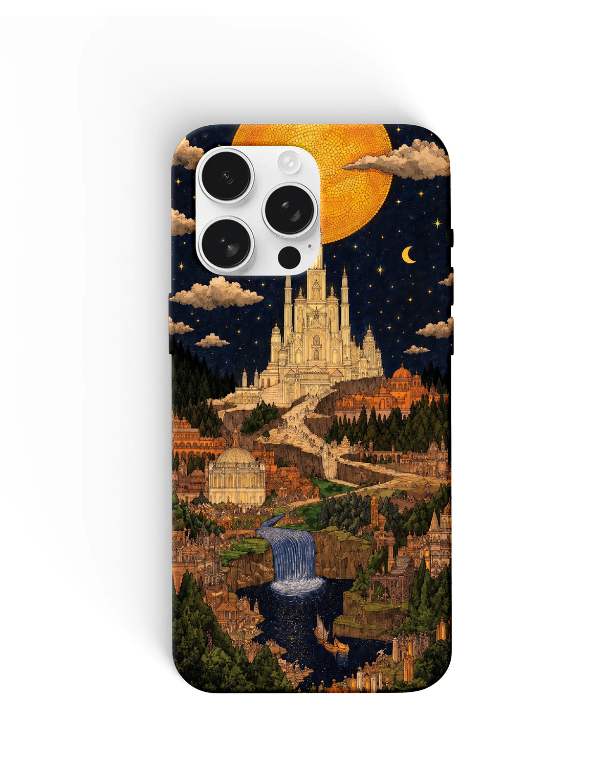 Moonlit Castle Phone Cases
