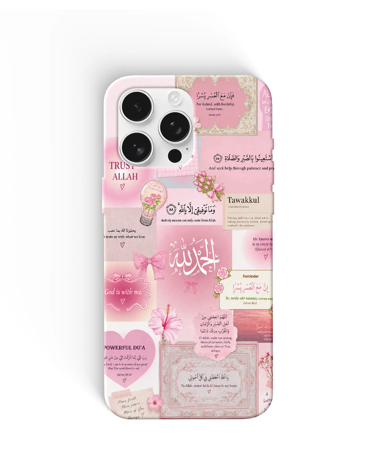 Pink Quotes Phone Cases