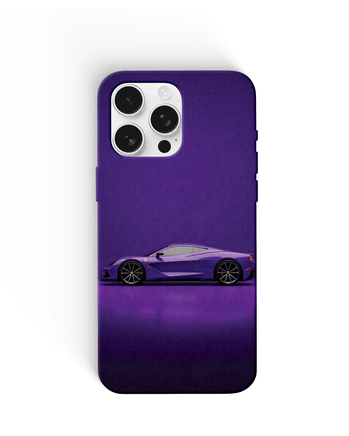 Purple Sports Car Phone Cases