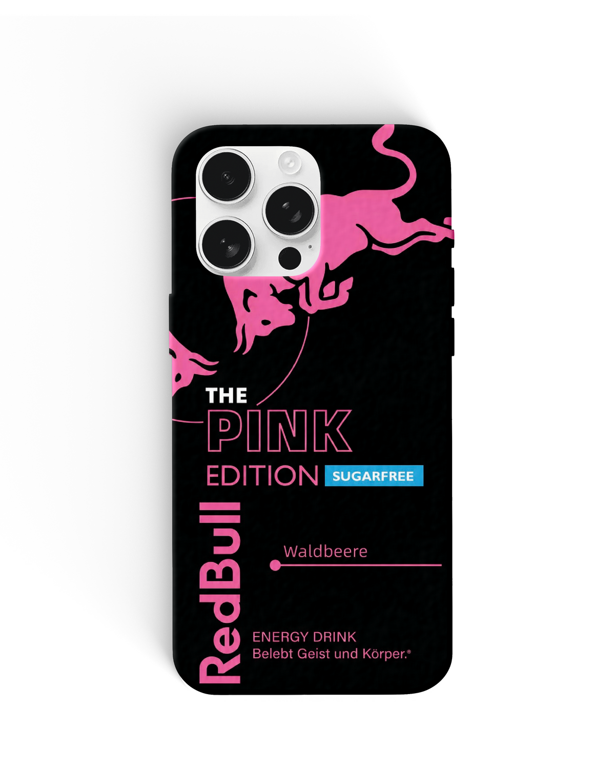 Red Bull Black Pink Edition Phone Cases