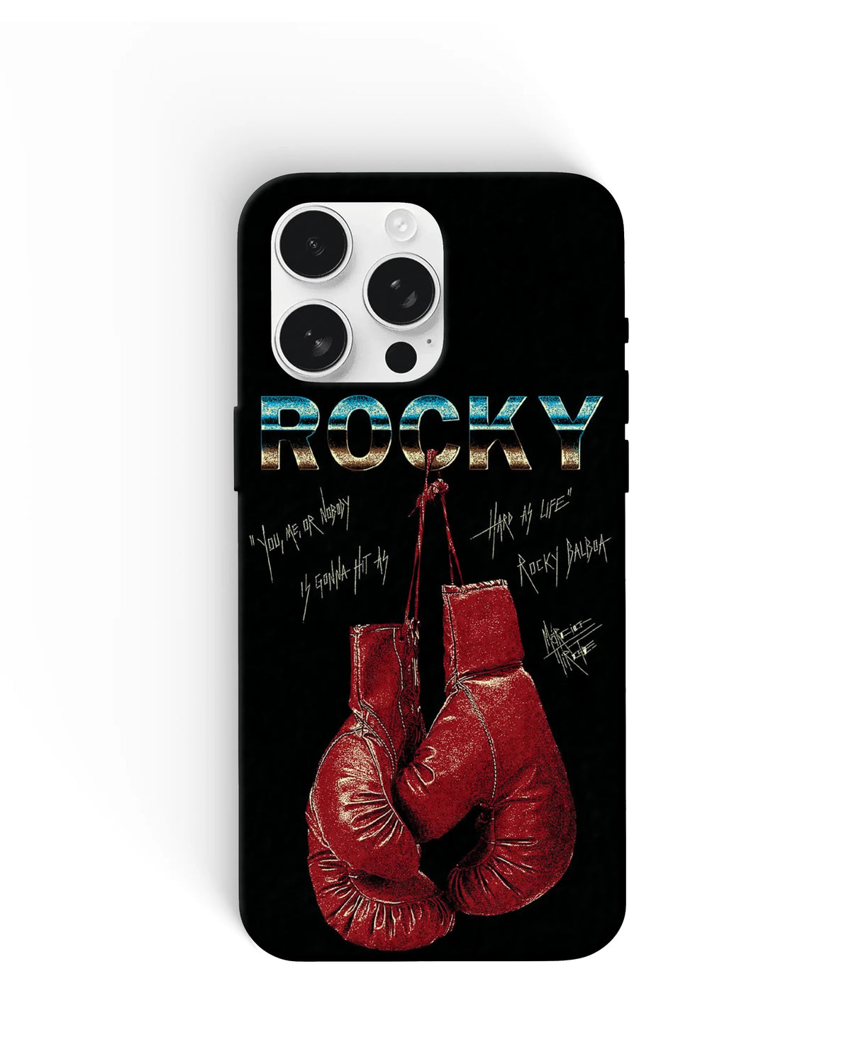 Rocky Boxing Gloves Phone Cases