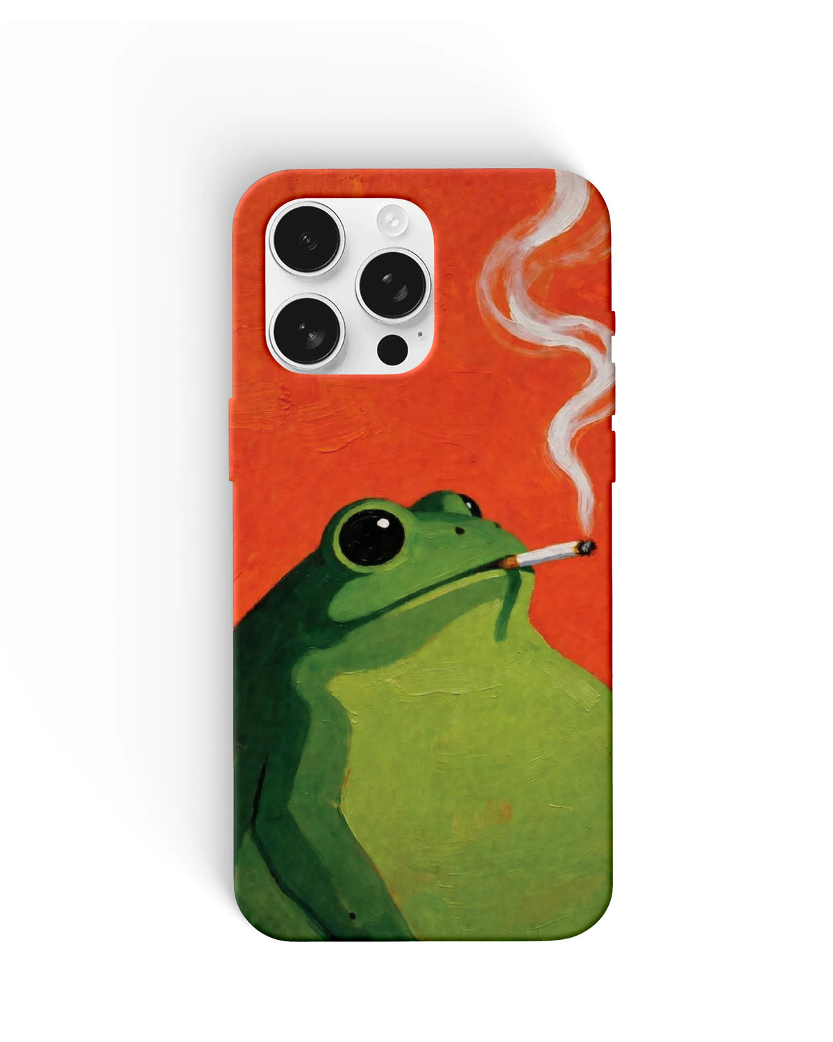Smoking Frog Phone Cases