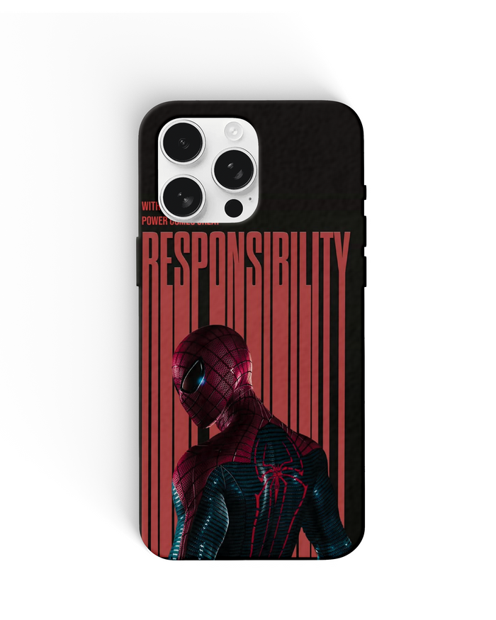 Spider-Man Responsibility Phone Cases