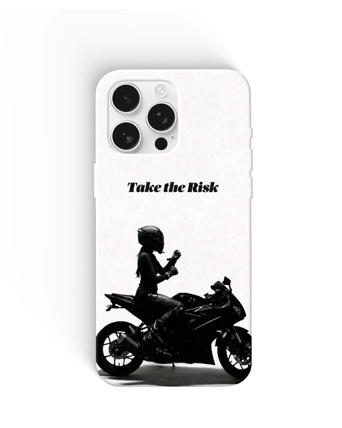 Take the Risk Bike Phone Cases