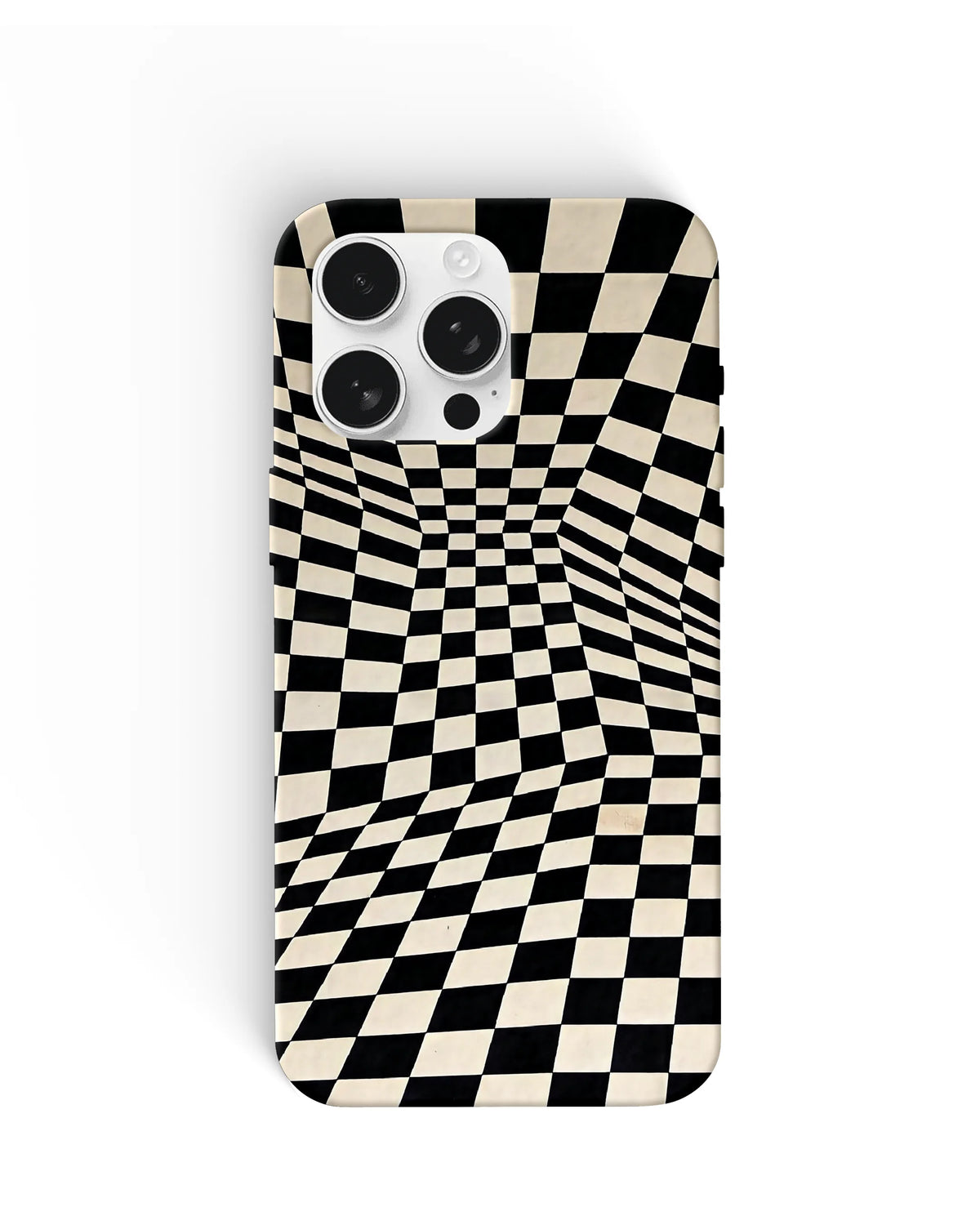 Wavy Checkerboard Phone Cases