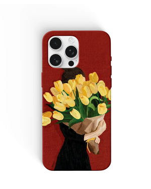 Yellow Tulips Phone Cases