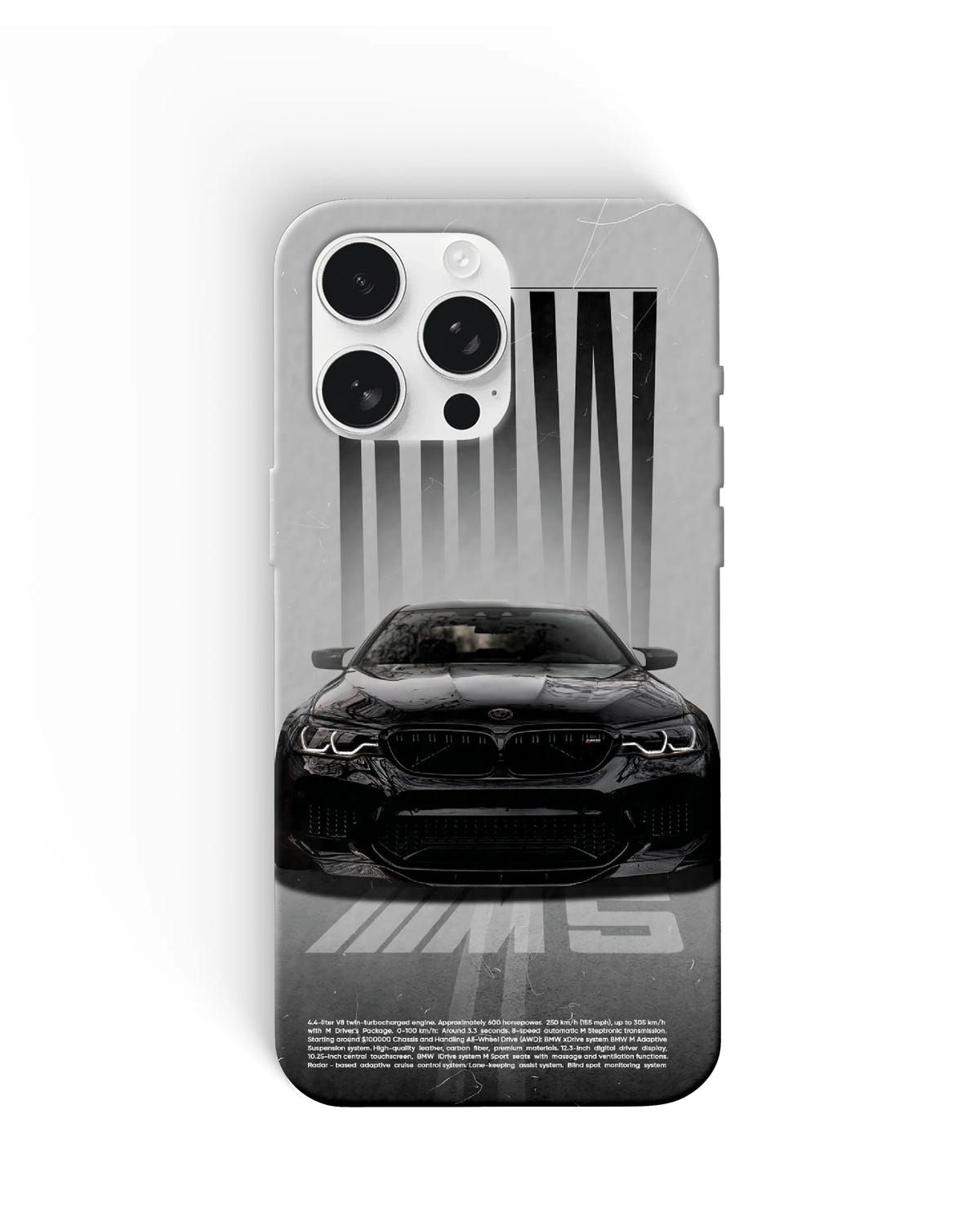BMW M5 Black Phone Cases