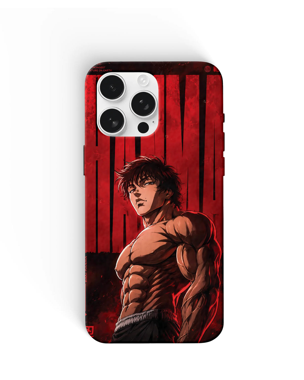 Baki Hanma Red Phone Cases