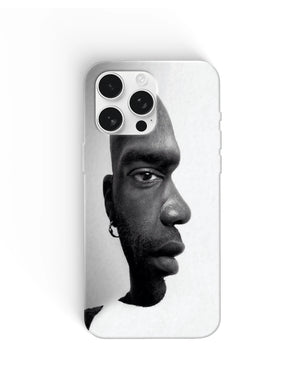 Black and White Portrait Phone Cases