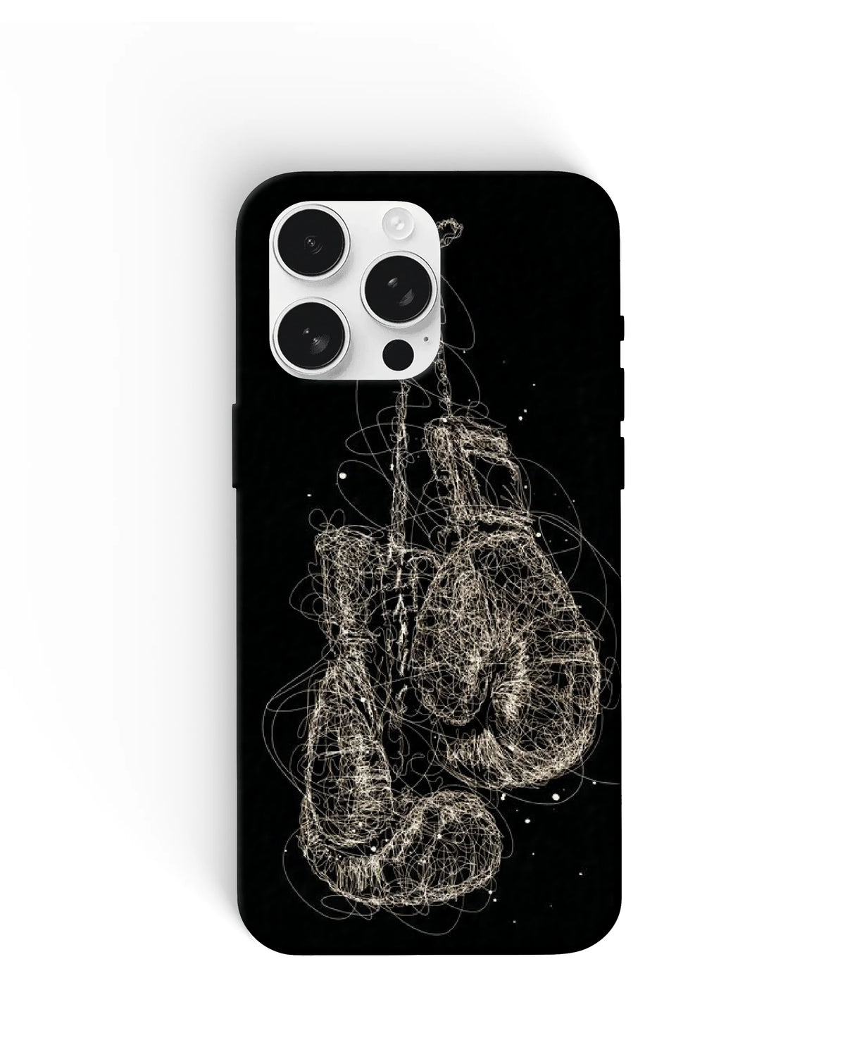 Boxing Gloves Line Art Phone Cases