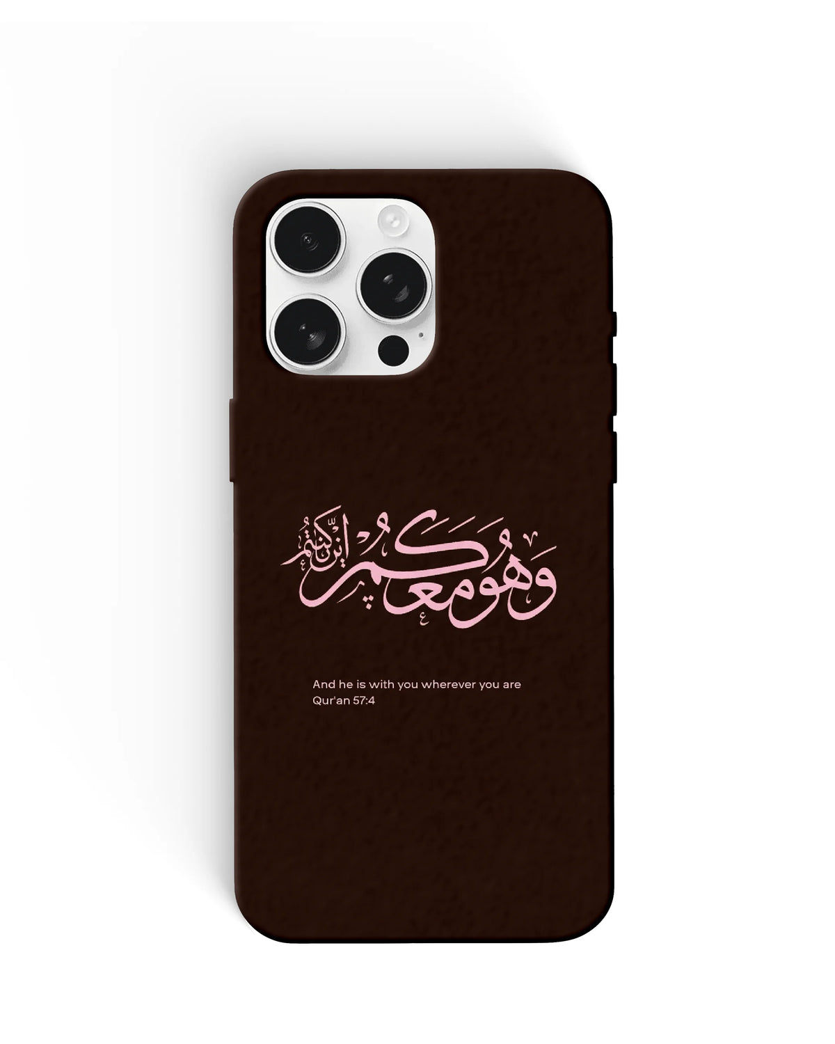 Brown Quote Phone Cases