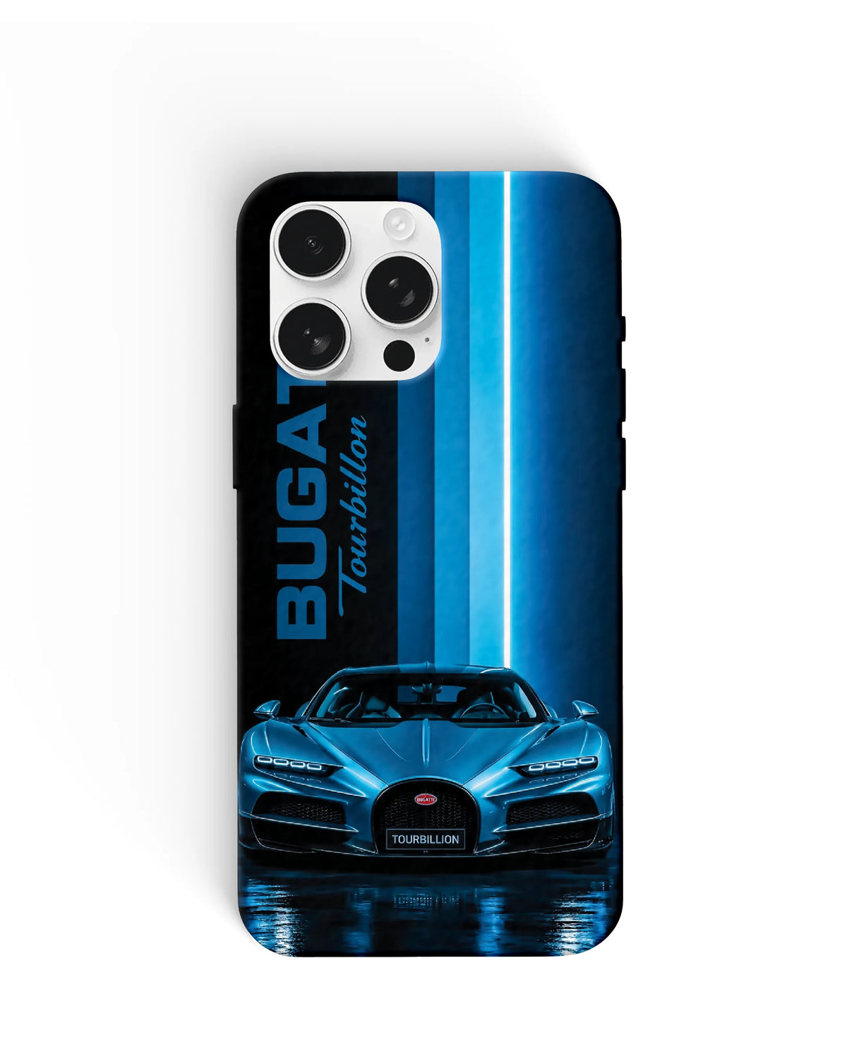 Bugatti Chiron Blue Phone Cases