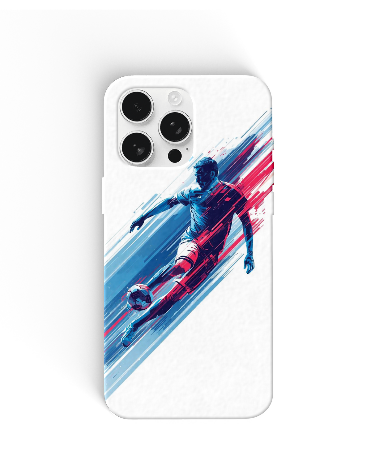 Football Kick Illustration Phone Cases