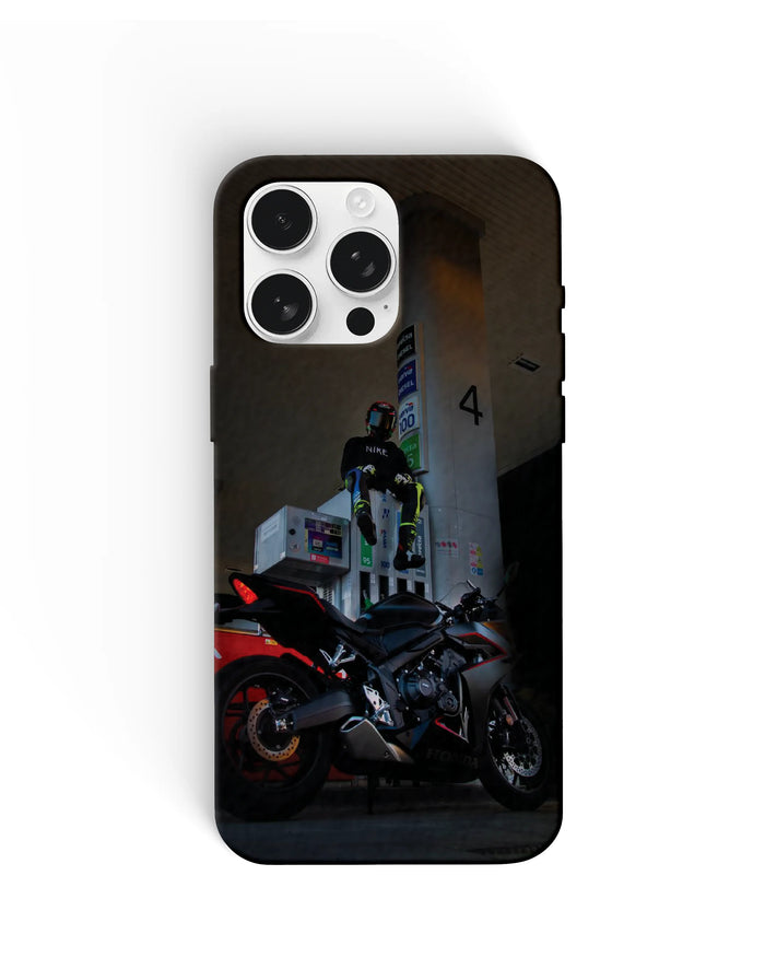 Gas Station Motorcycle Phone Cases