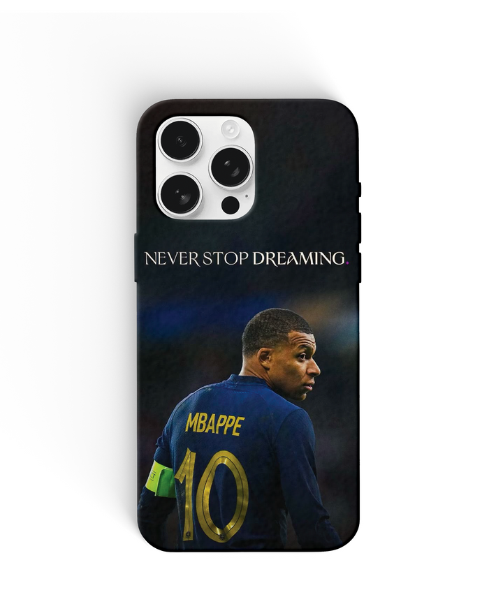 Kylian Mbappe Dreaming Phone Cases