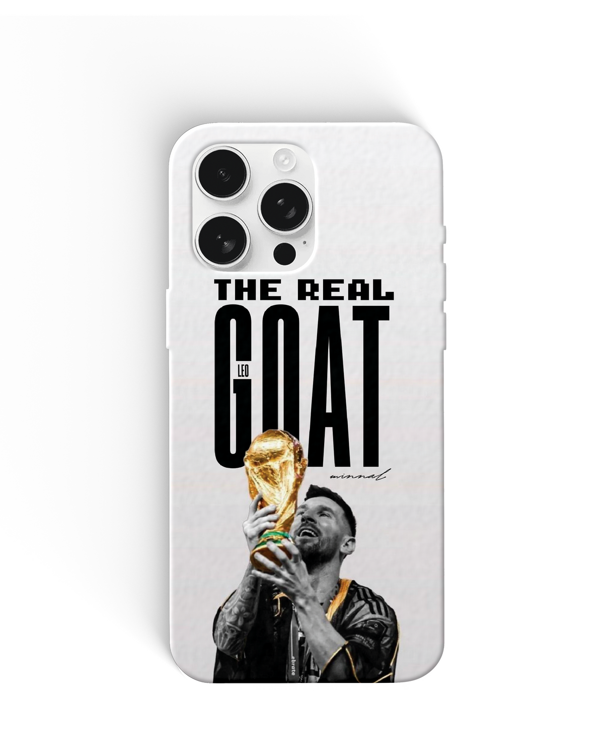 Lionel Messi GOAT Phone Cases
