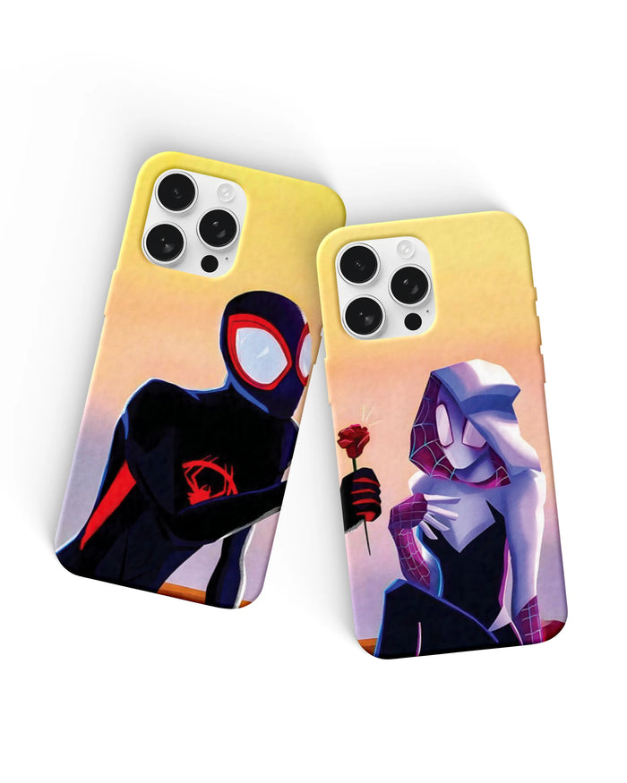 Miles and Gwen Couple Phone Cases