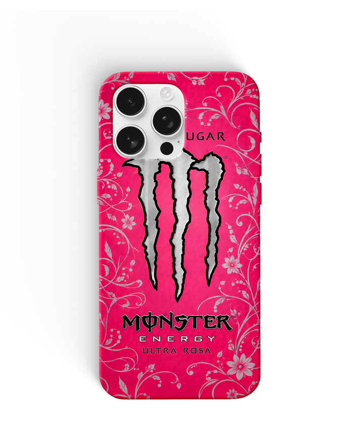 Monster Energy Ultra Rosa Phone Cases