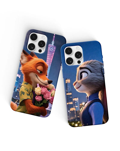 Nick and Judy Couple Phone Cases