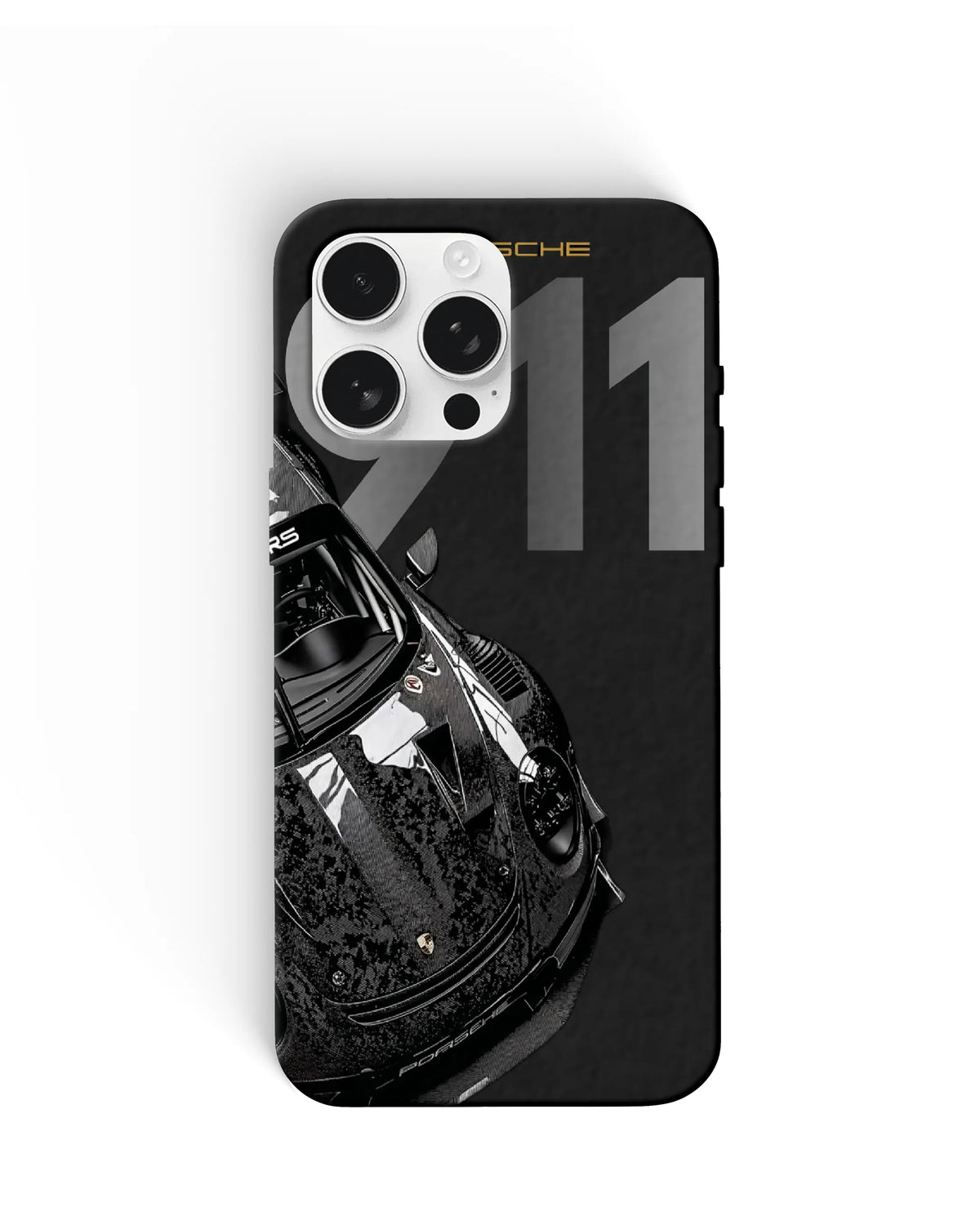 Porsche 911 Black Phone Cases