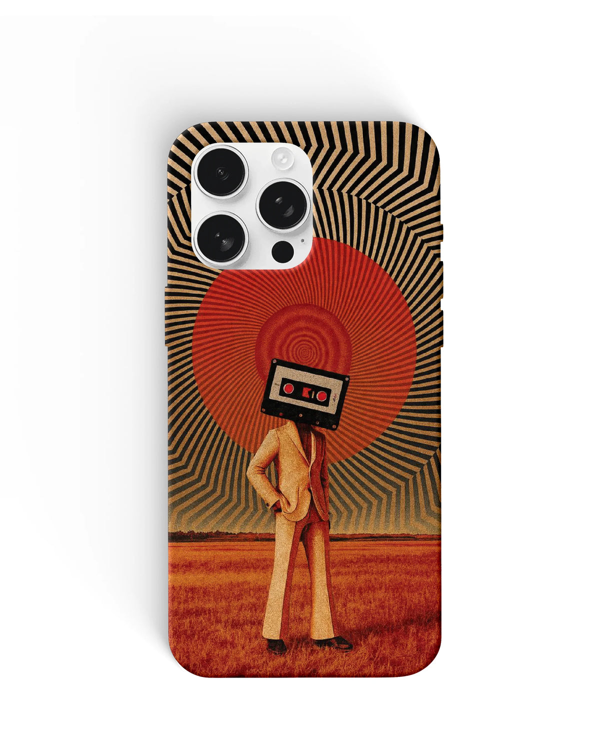 Retro Music Head Phone Cases