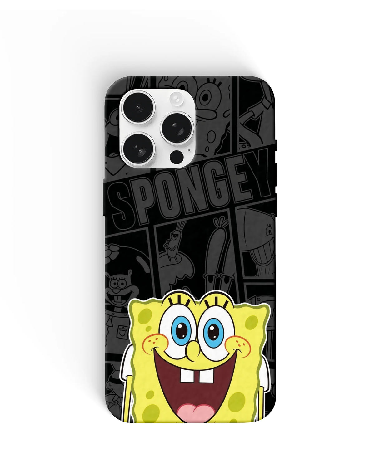 SpongeBob Black Phone Cases
