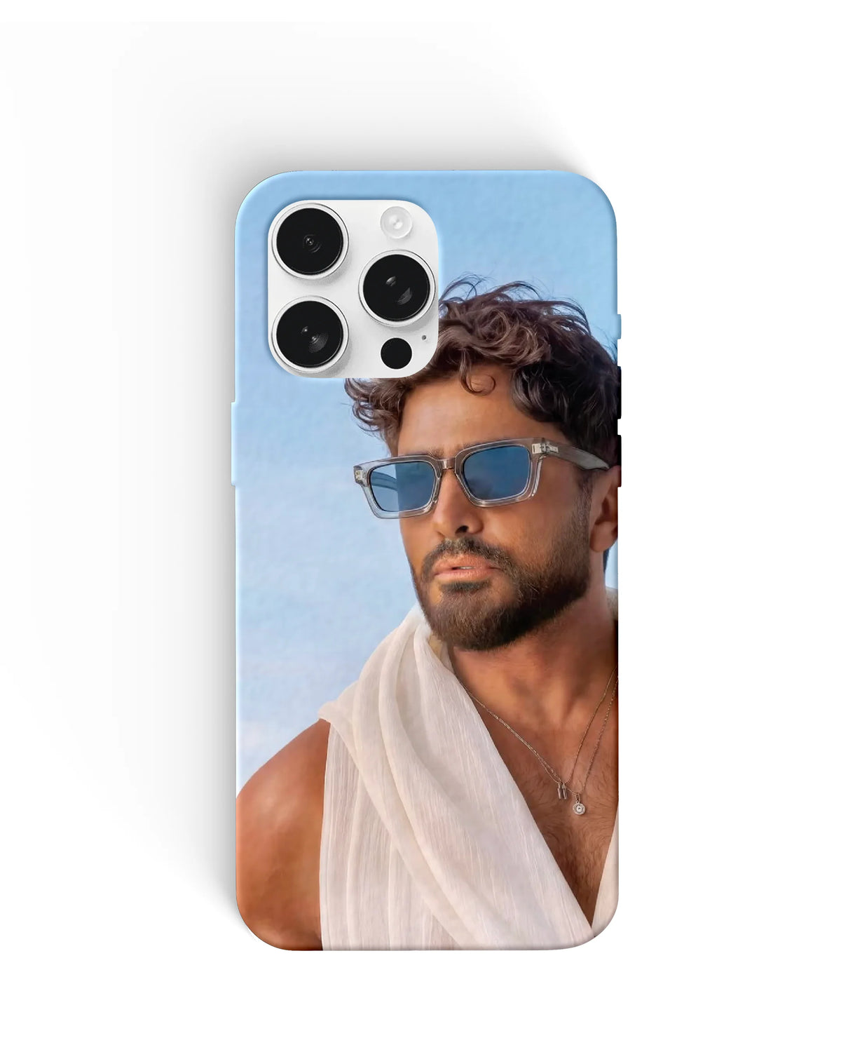 Tamer Hosny Blue Sunglasses Phone Cases