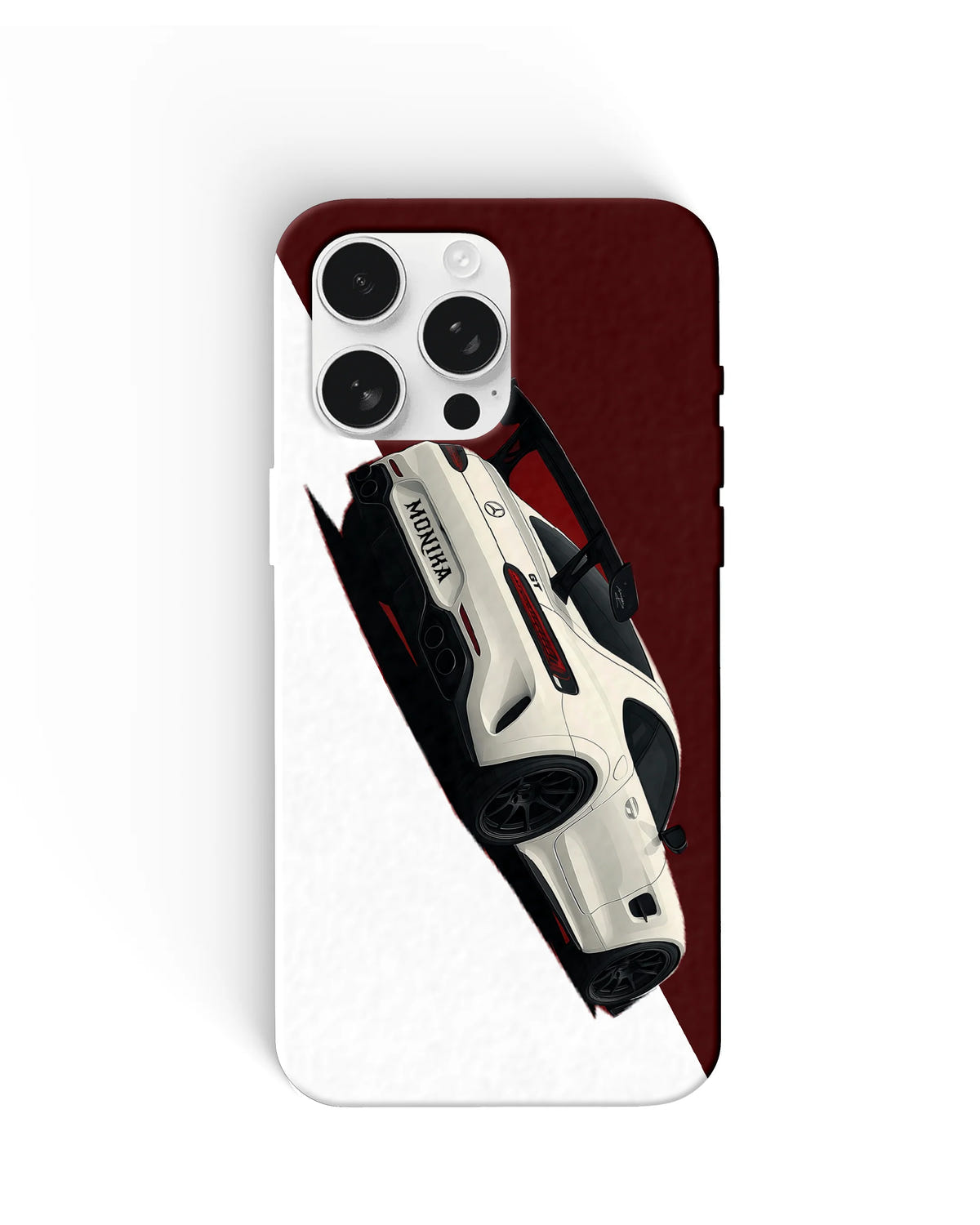White Hypercar Phone Cases