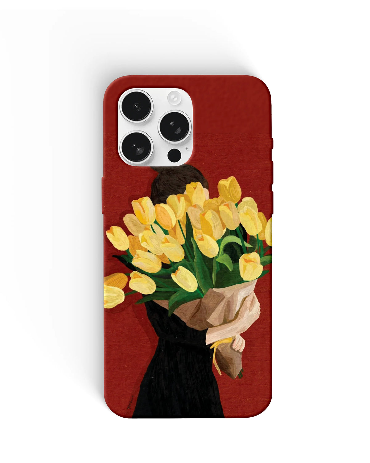 Yellow Tulips Phone Cases