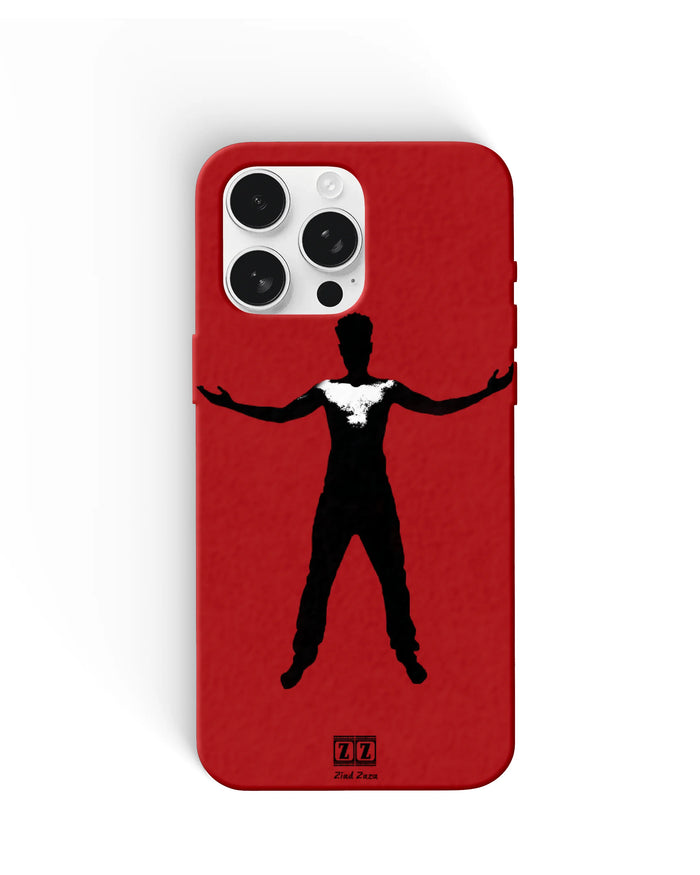 Ziad Zaza Red Silhouette Phone Cases